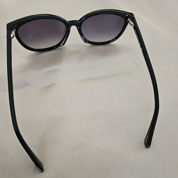 Kate Spade Alina F/S 80790 Black Sunglasses with Green and...